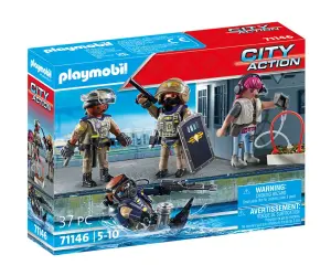 Playmobil - Тактическа полиция комплект фигурки
