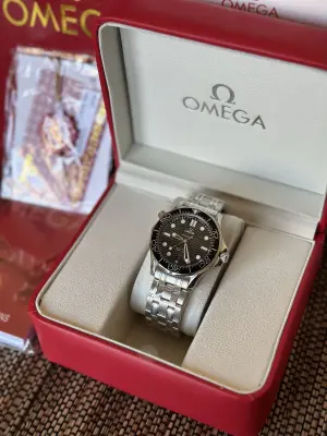 Omega Seamaster Diver 300m Black Dial