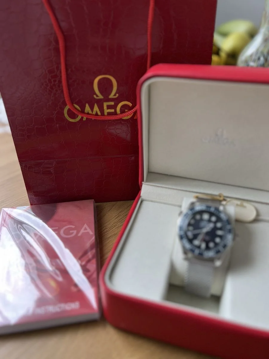 Omega Seamaster “James Bond 007” Blue 42 mm — снимка 3