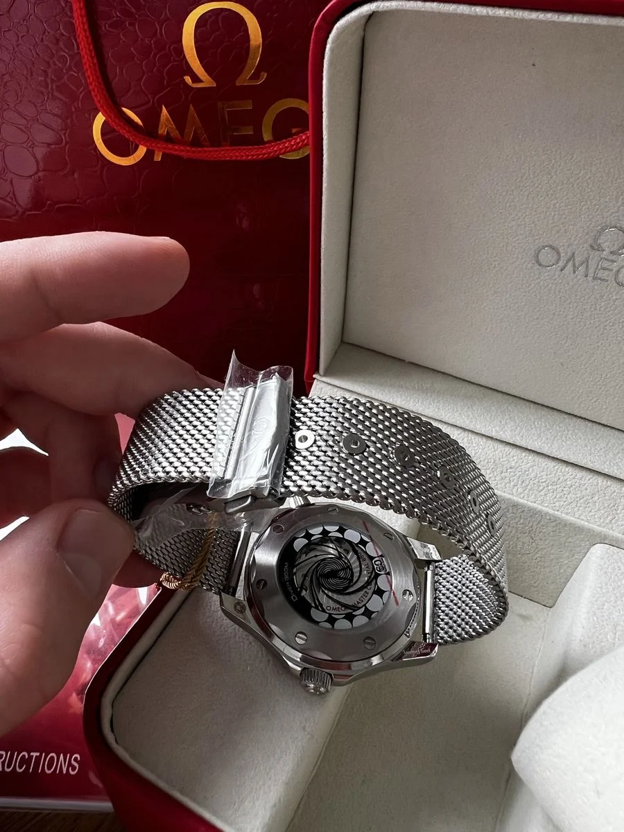Omega Seamaster “James Bond 007” Blue 42 mm — снимка 5
