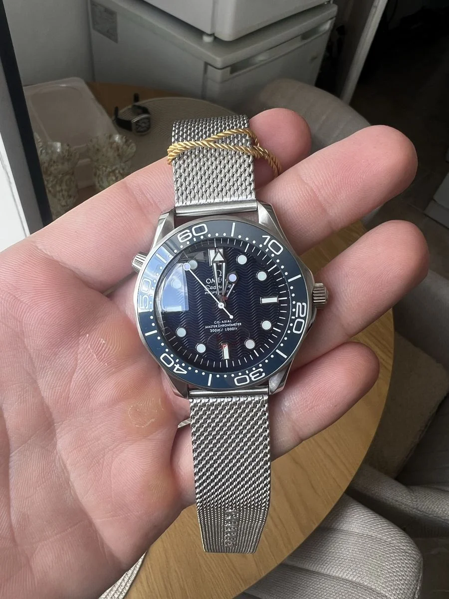 Omega Seamaster “James Bond 007” Blue 42 mm — снимка 6