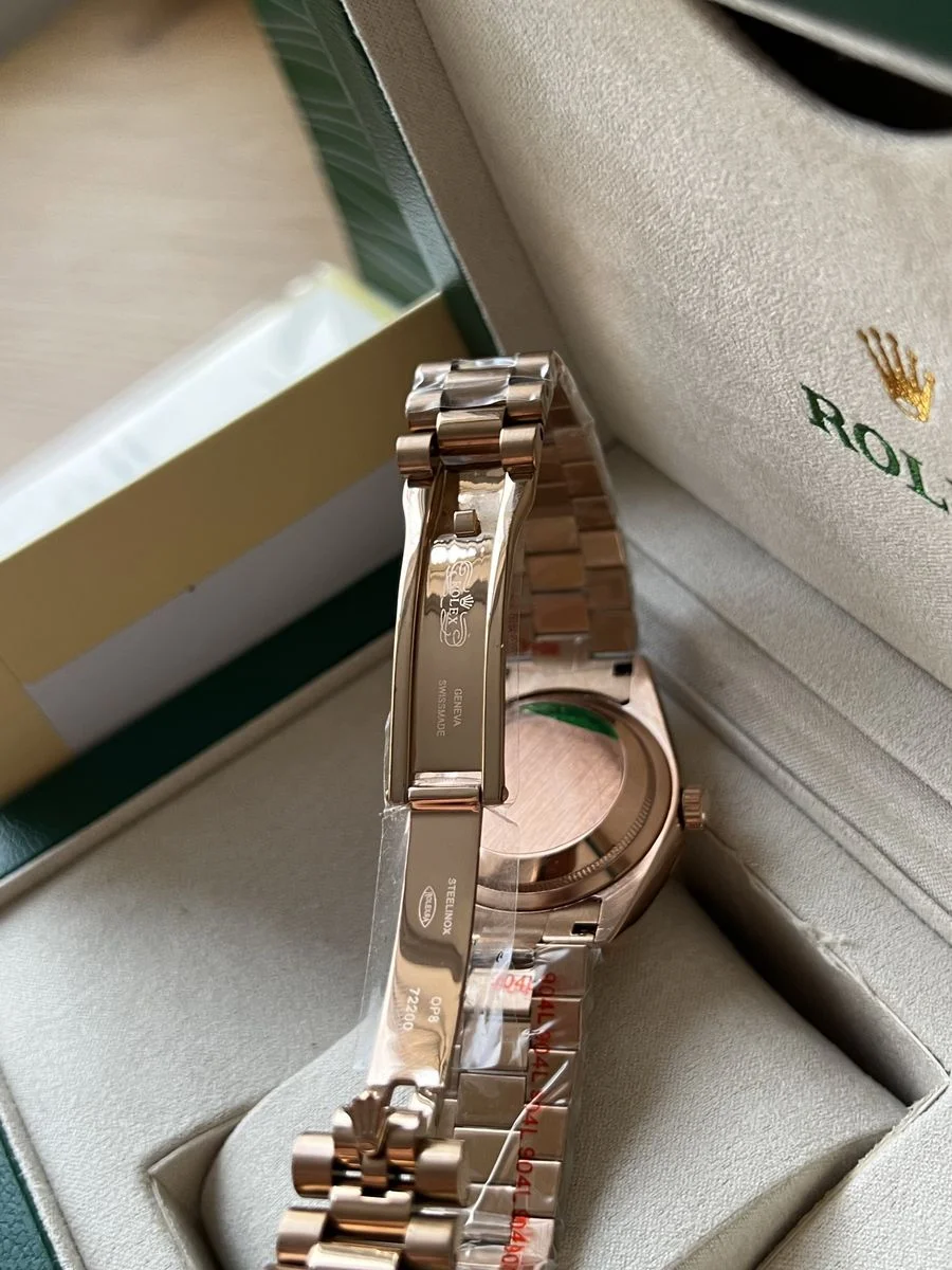 Rolex Day-Date 36 mm  - ДАМСКИ МОДЕЛ | Rose Gold — снимка 6
