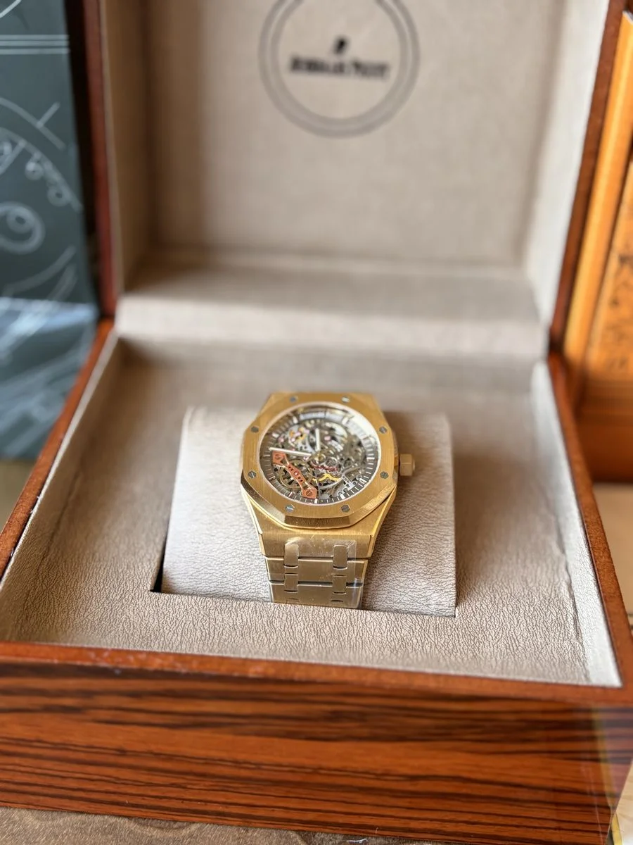 Audemars Piguet “Skeleton” Gold 41 mm — снимка 2