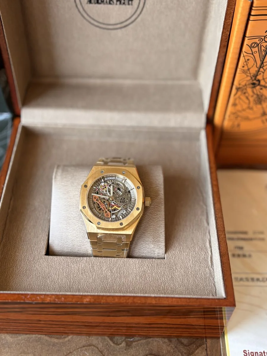 Audemars Piguet “Skeleton” Gold 41 mm — снимка 3