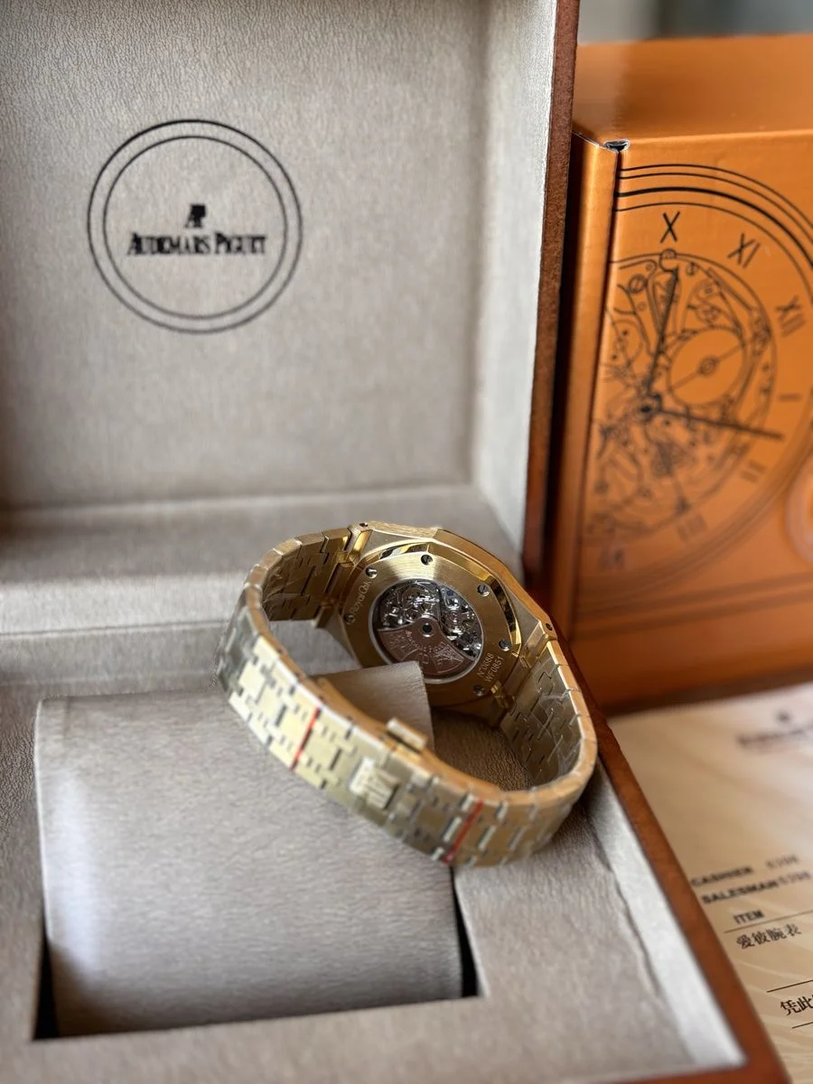 Audemars Piguet “Skeleton” Gold 41 mm — снимка 7