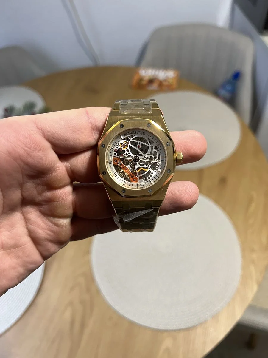 Audemars Piguet “Skeleton” Gold 41 mm — снимка 8