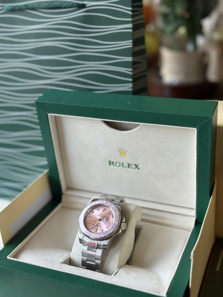 Rolex Yacht Master Pink 40 mm - ДАМСКИ МОДЕЛ — снимка 3
