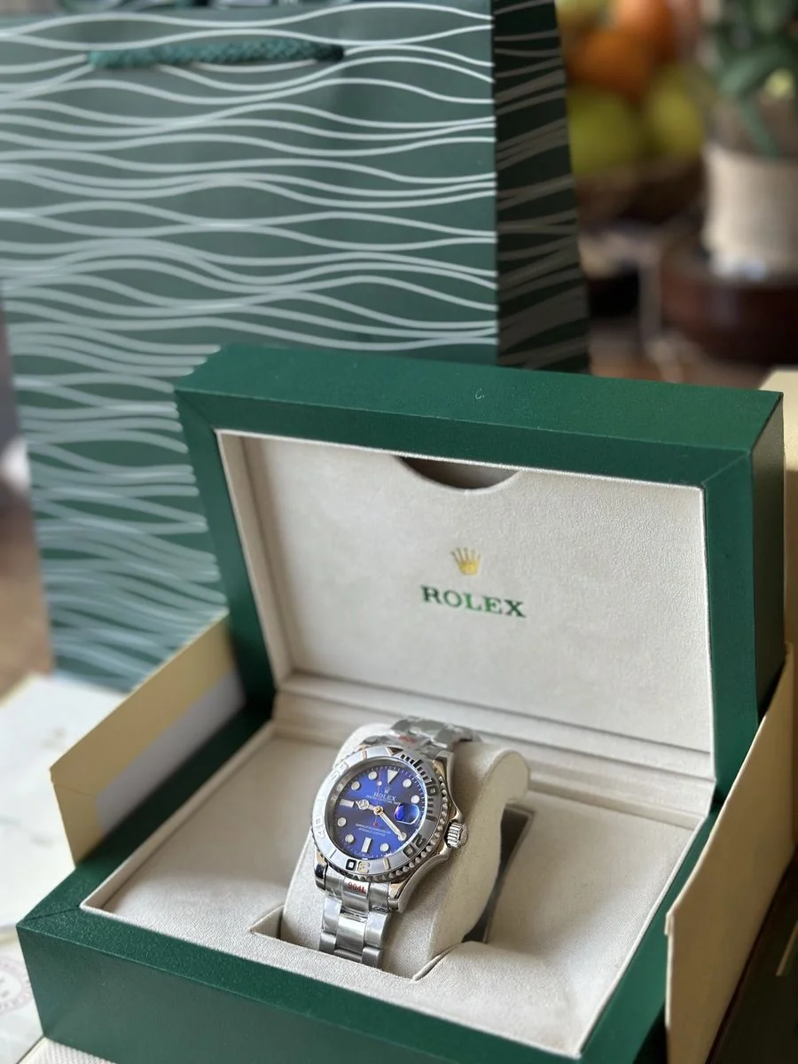 Rolex Yacht-Master Blue Dial 40 mm — снимка 3