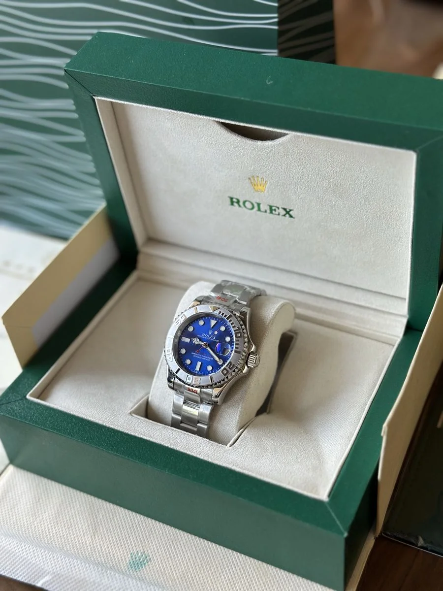 Rolex Yacht-Master Blue Dial 40 mm — снимка 4