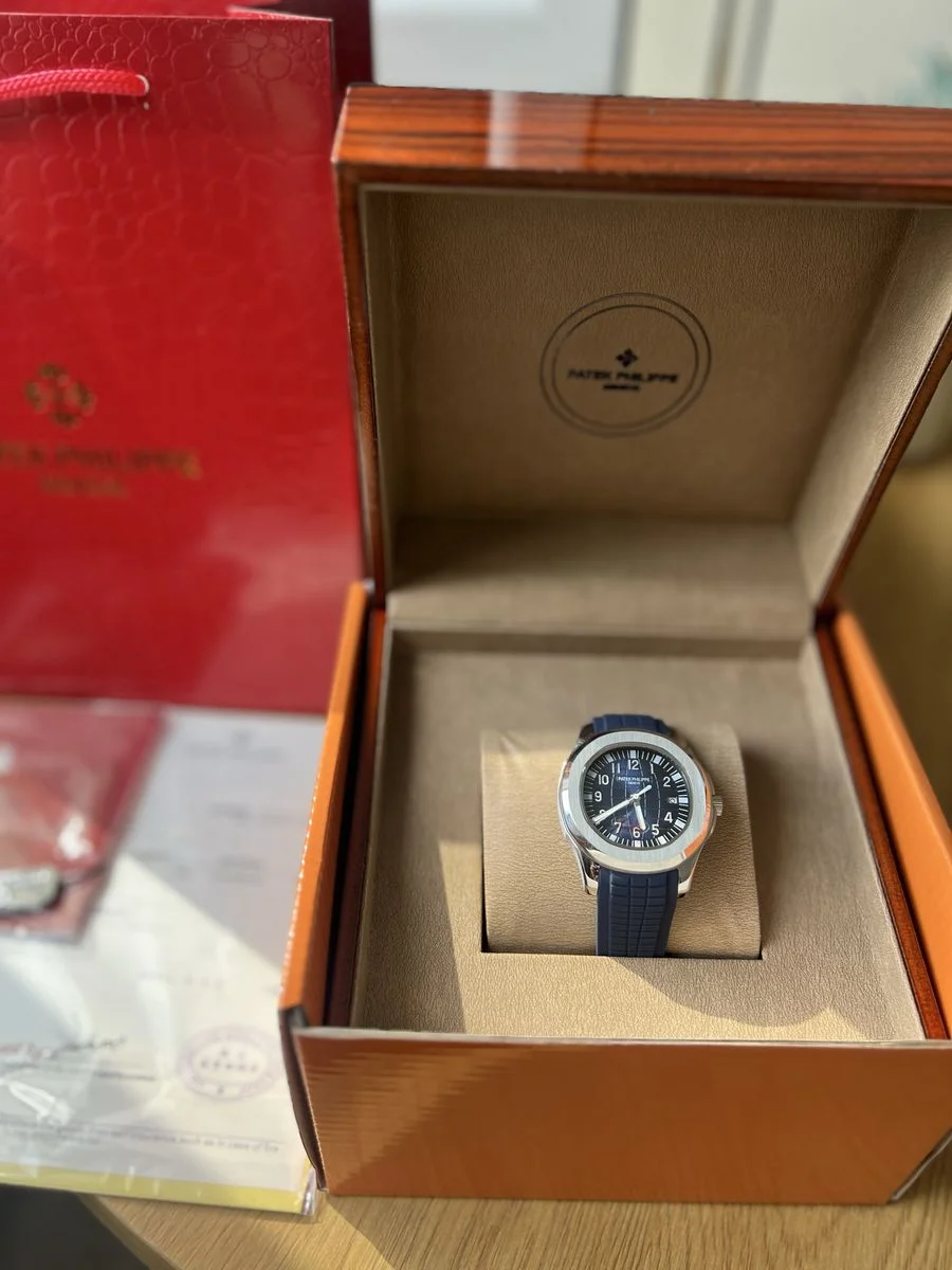 Patek Philippe Aquanaut Blue 40 mm — снимка 2