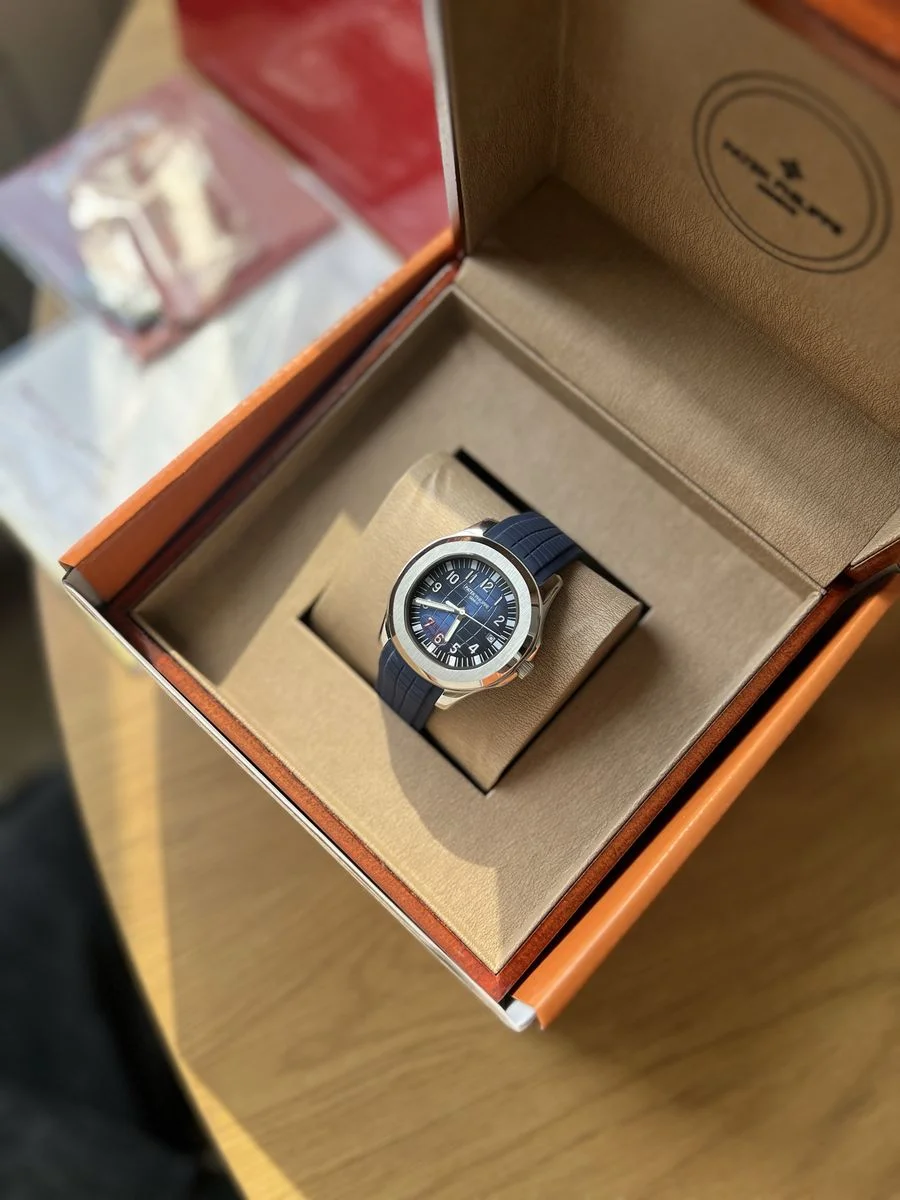 Patek Philippe Aquanaut Blue 40 mm — снимка 4
