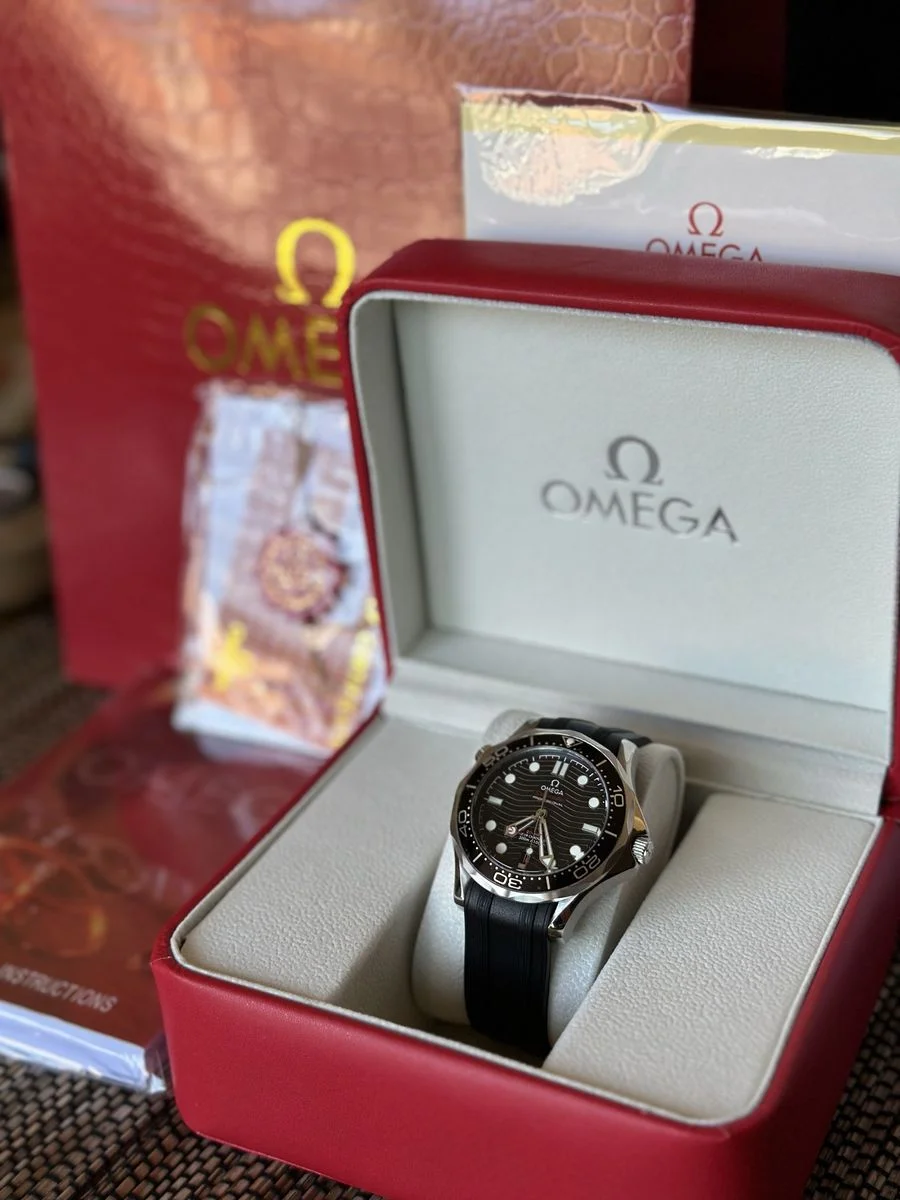 Omega Seamaster Diver 300M 42 mm Rubber Strap — снимка 2