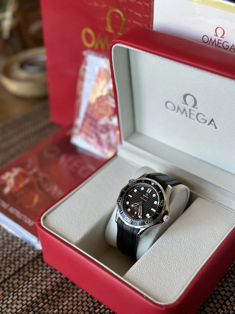Omega Seamaster Diver 300M 42 mm Rubber Strap — снимка 3