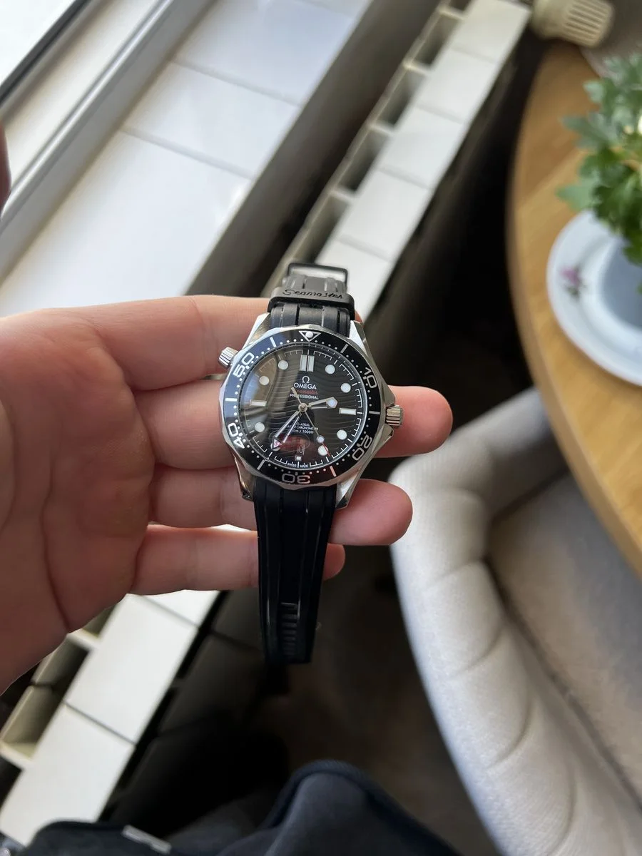 Omega Seamaster Diver 300M 42 mm Rubber Strap — снимка 5