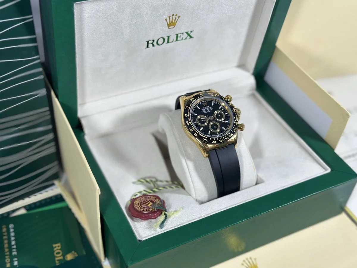 Rolex Daytona Cosmograph Gold And Black 40 mm — снимка 4