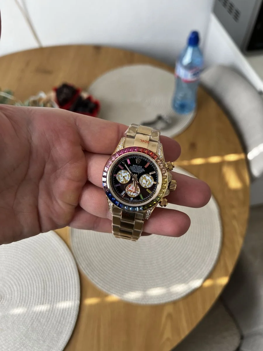 Rolex Daytona Cosmograph Rainbow 40 mm — снимка 3