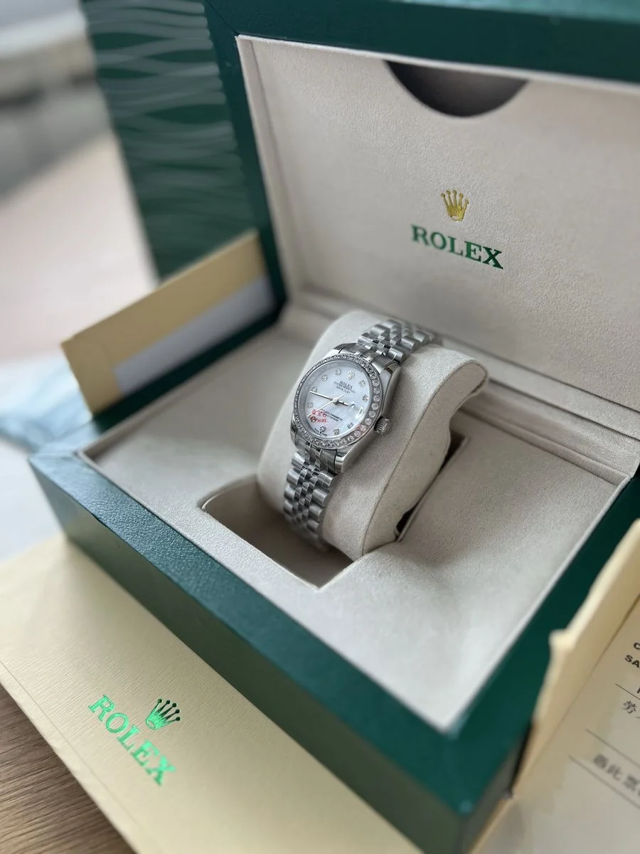 Rolex Datejust 31 mm - ДАМСКИ МОДЕЛ — снимка 2