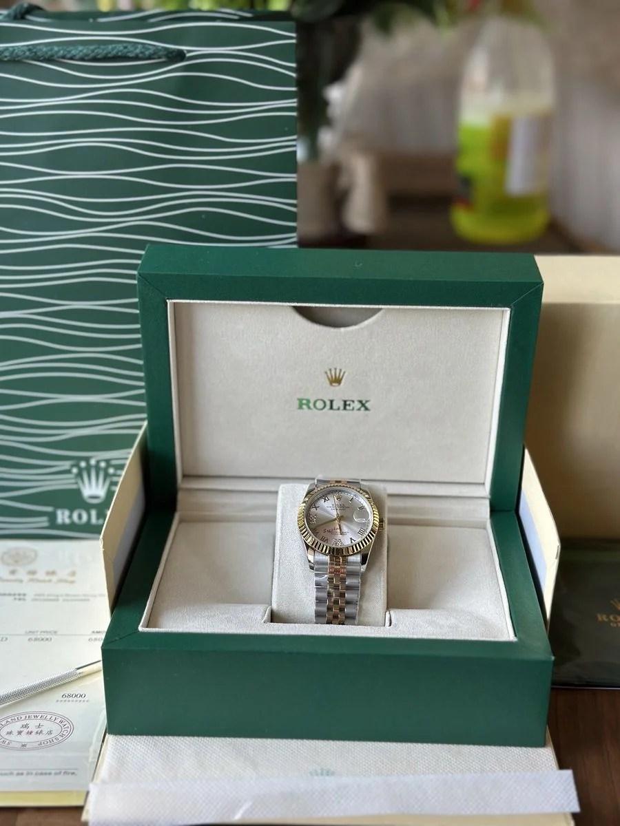 Rolex Datejust Gold 36 mm - ДАМСКИ МОДЕЛ — снимка 2