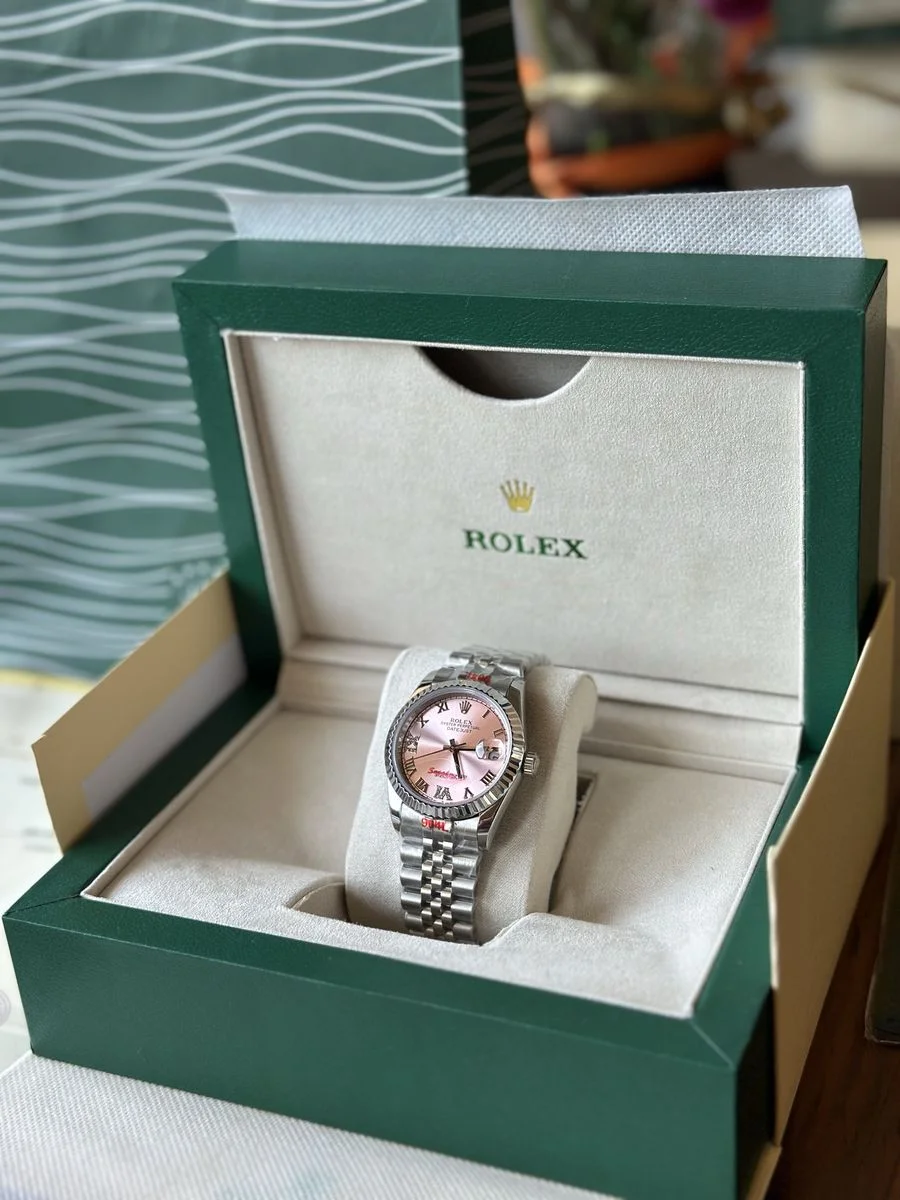 Rolex Datejust Pink 36 mm - ДАМСКИ МОДЕЛ! — снимка 4