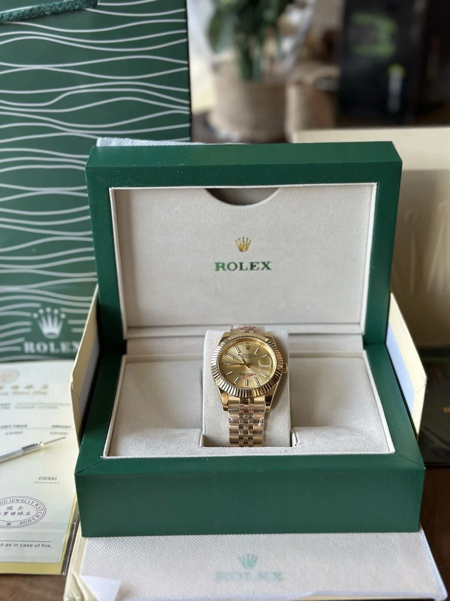 Rolex Datejust Gold 41 mm — снимка 2