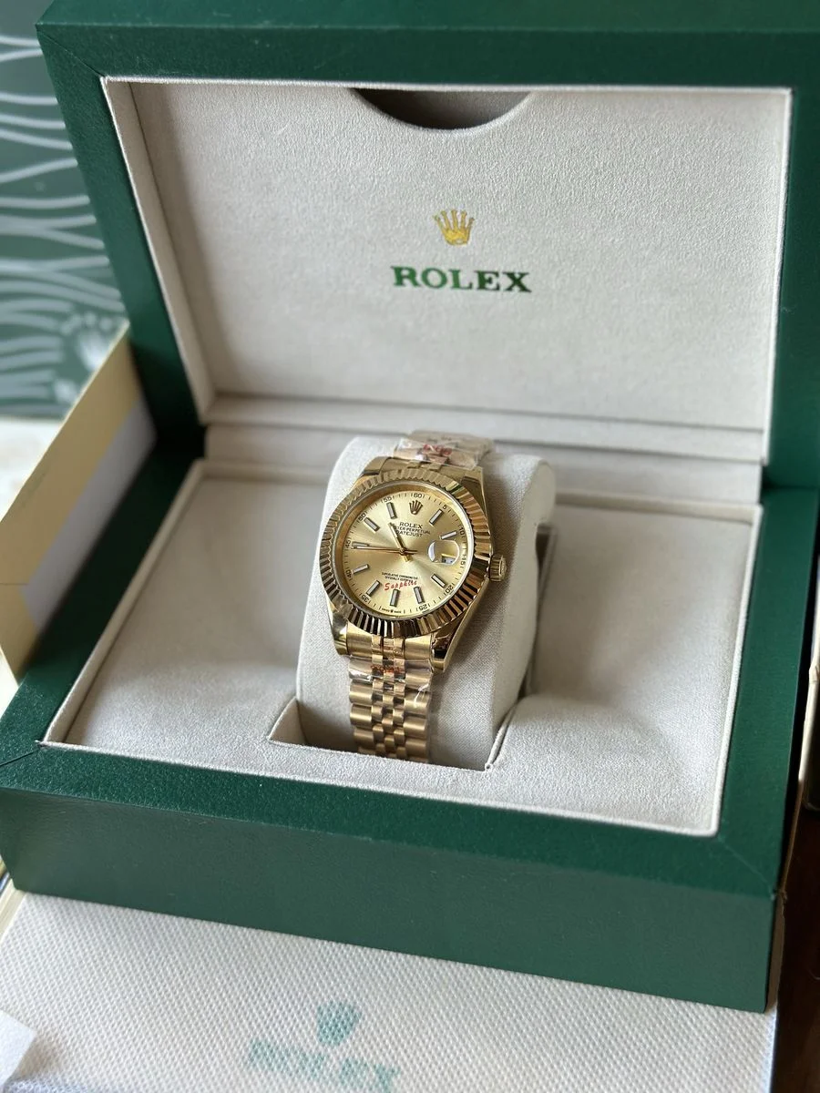 Rolex Datejust Gold 41 mm — снимка 4