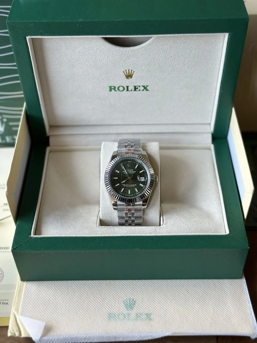 Rolex Datejust “Green Motif” 41 mm — снимка 2
