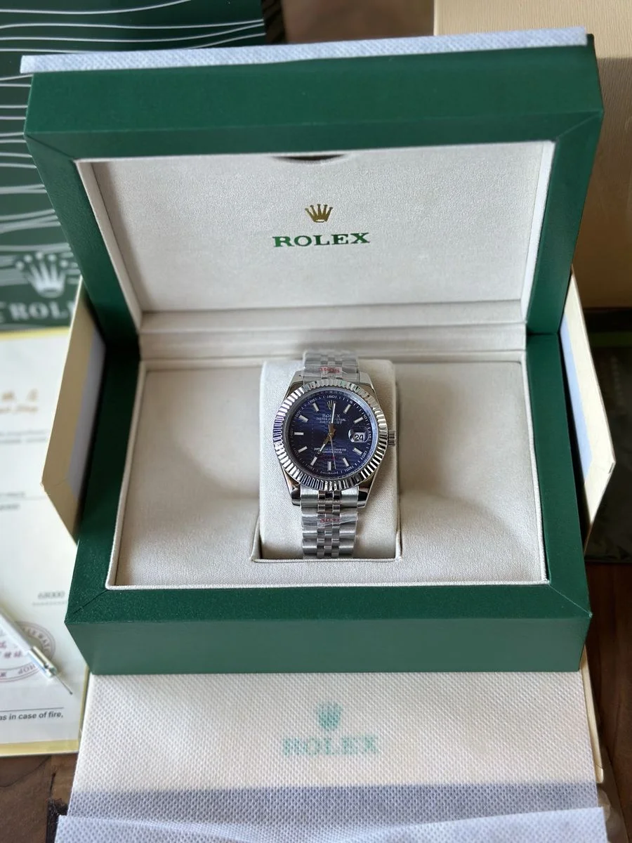 Rolex Datejust “Blue Motif” 41 mm — снимка 2