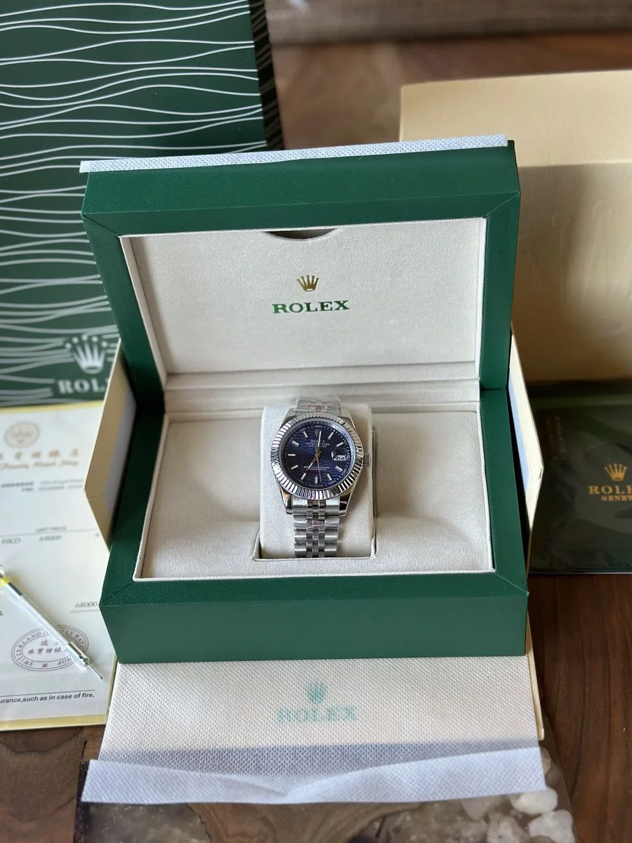Rolex Datejust “Blue Motif” 41 mm — снимка 3