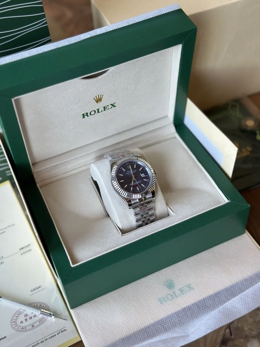 Rolex Datejust “Blue Motif” 41 mm — снимка 4