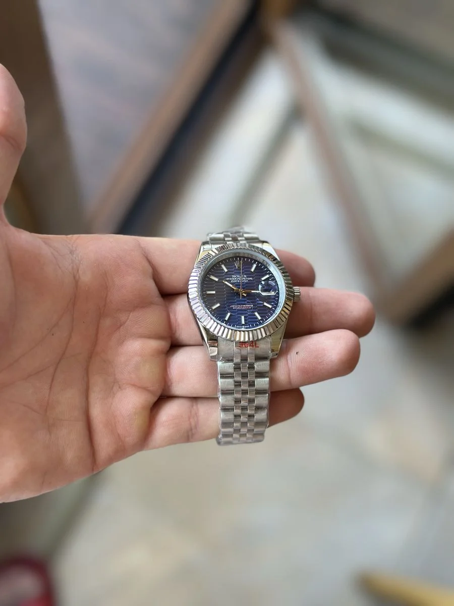 Rolex Datejust “Blue Motif” 41 mm — снимка 8