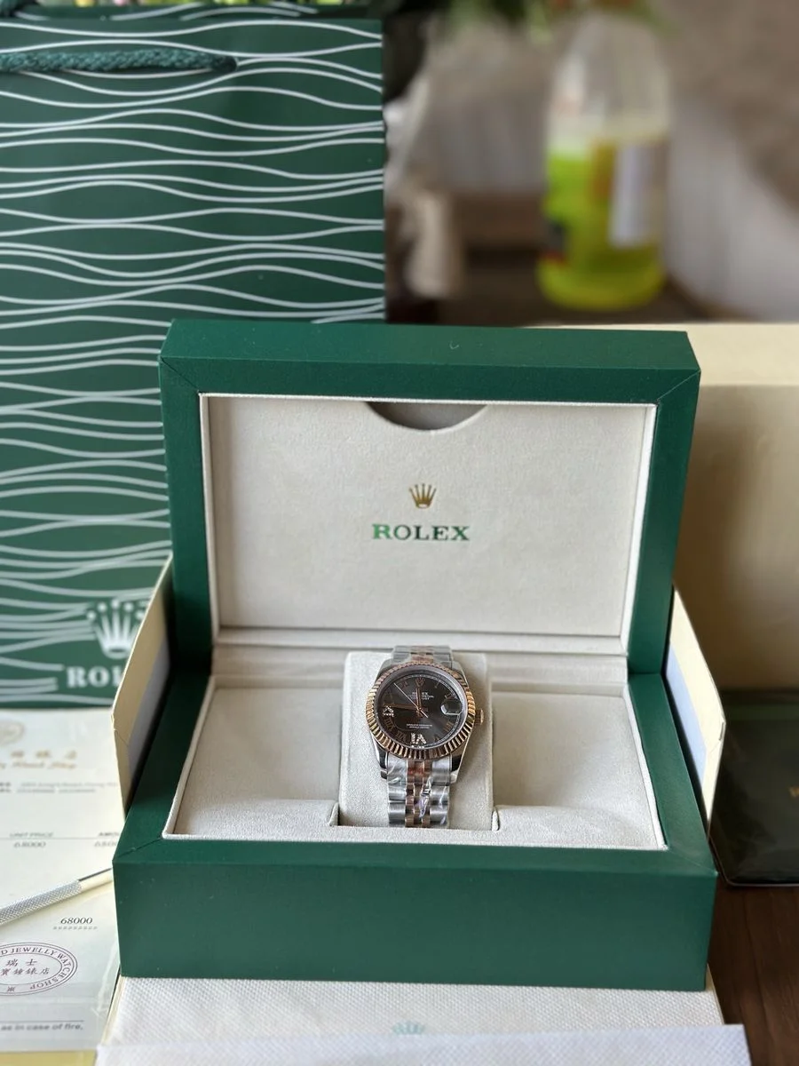 Rolex Datejust Rose Gold 36mm - ДАМСКИ МОДЕЛ — снимка 2