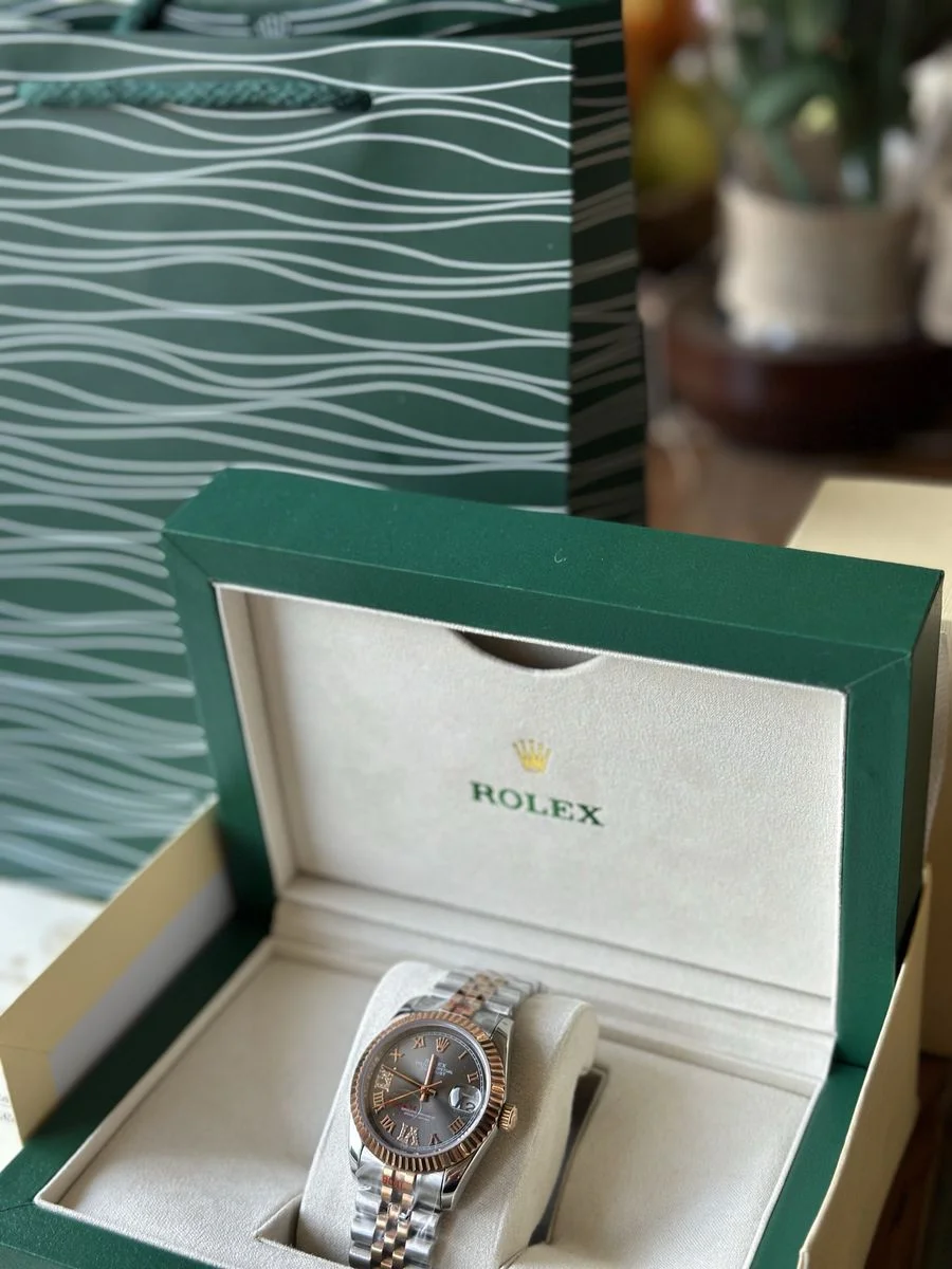 Rolex Datejust Rose Gold 36mm - ДАМСКИ МОДЕЛ — снимка 3