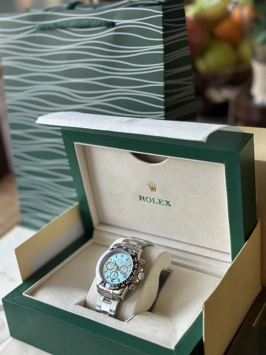 Rolex Daytona Cosmograph Blue In Platinum 40mm — снимка 3