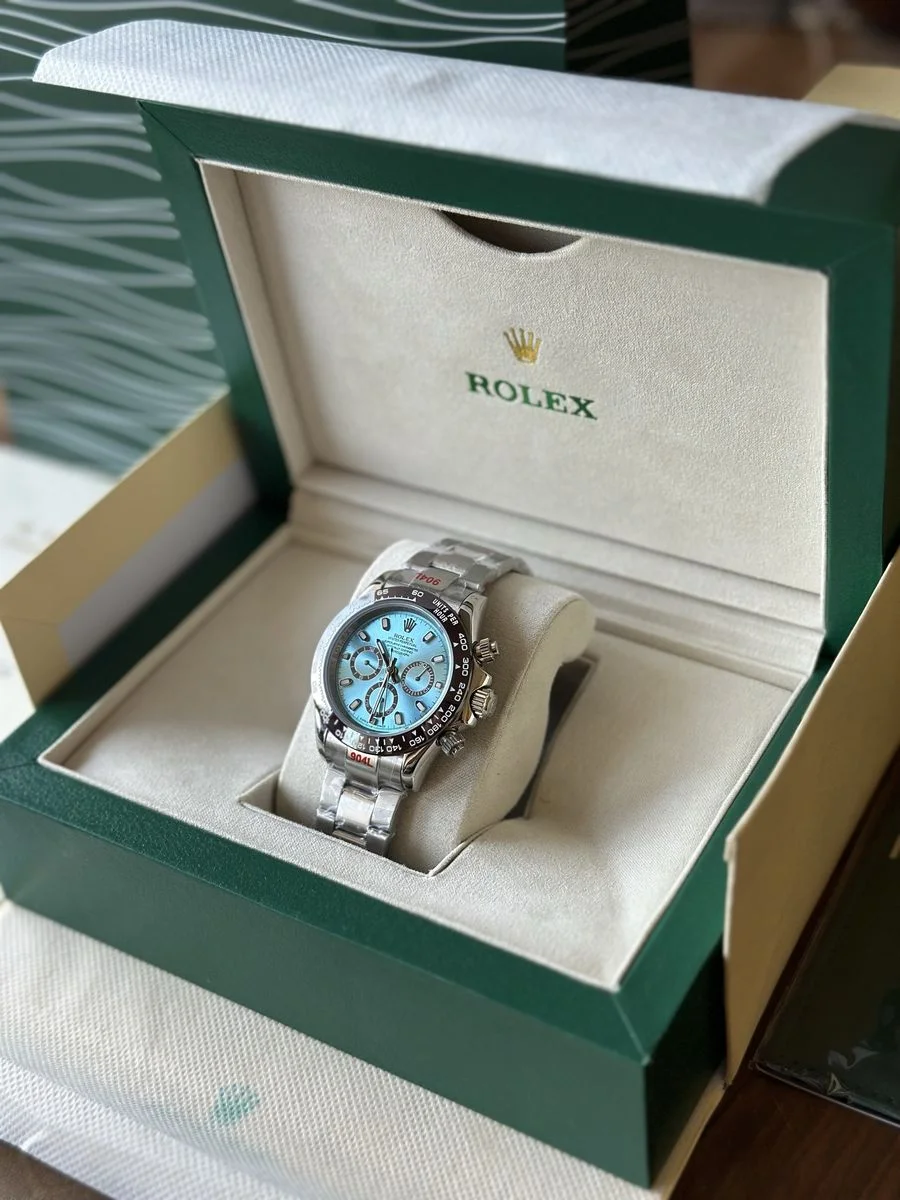 Rolex Daytona Cosmograph Blue In Platinum 40mm — снимка 4