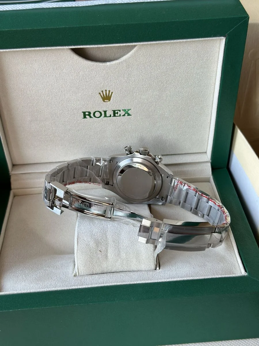 Rolex Daytona Cosmograph Blue In Platinum 40mm — снимка 5