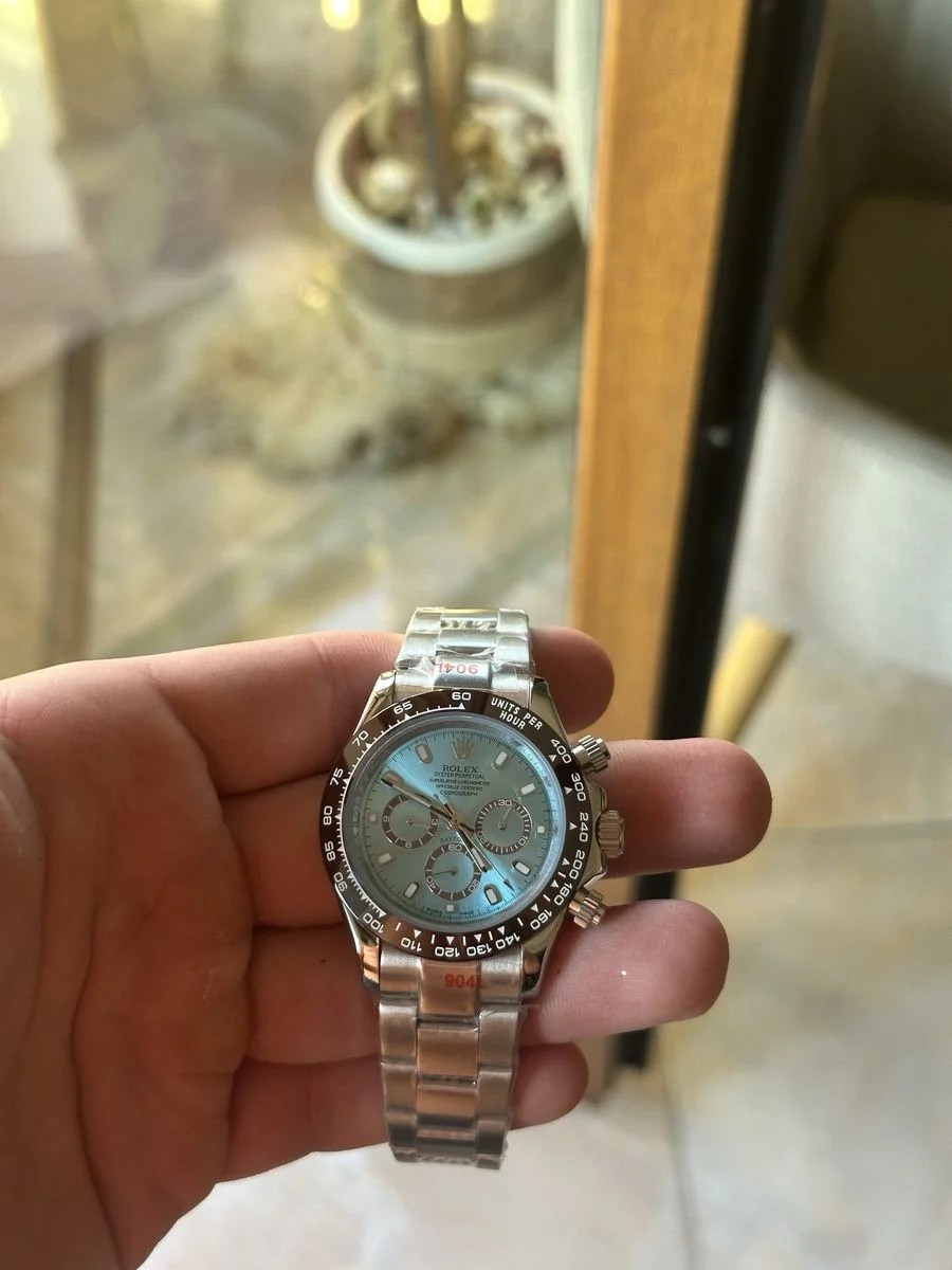 Rolex Daytona Cosmograph Blue In Platinum 40mm — снимка 6