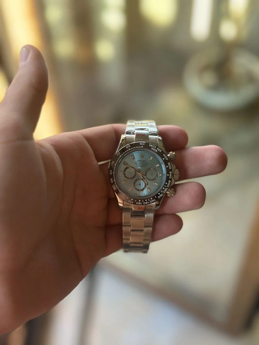Rolex Daytona Cosmograph Blue In Platinum 40mm — снимка 7