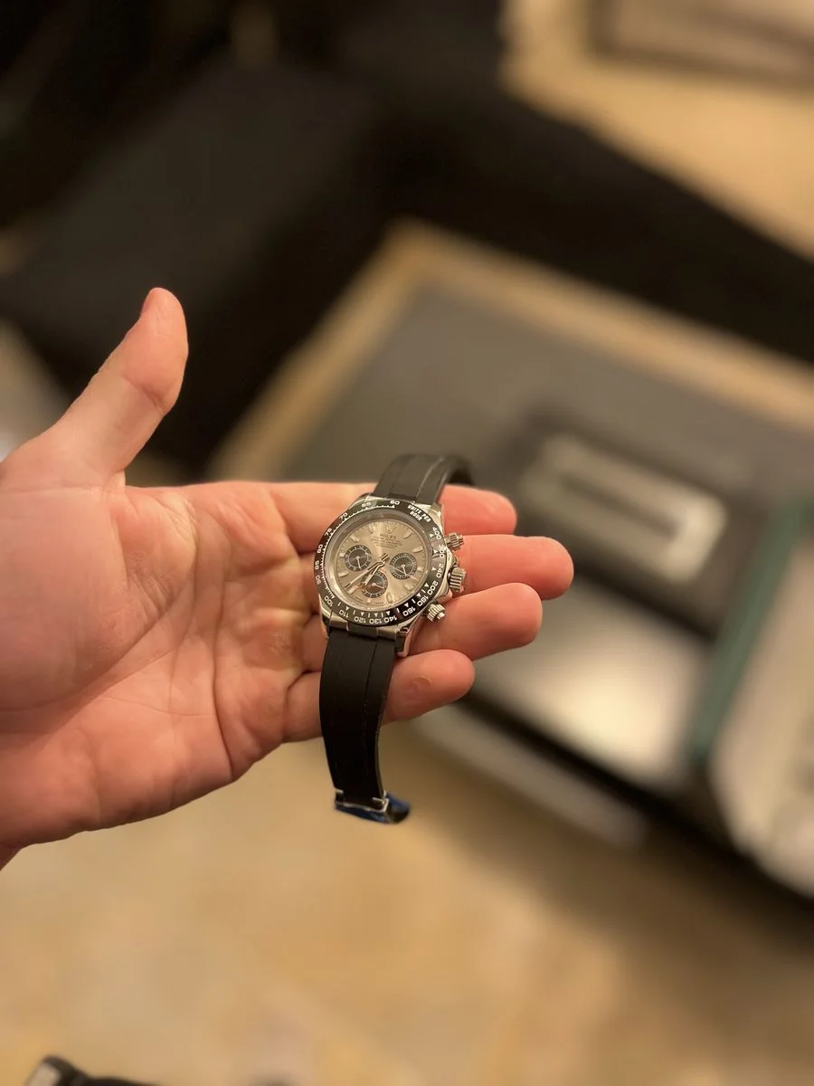 Rolex Daytona Cosmograph Rubber Strap 40 mm — снимка 6