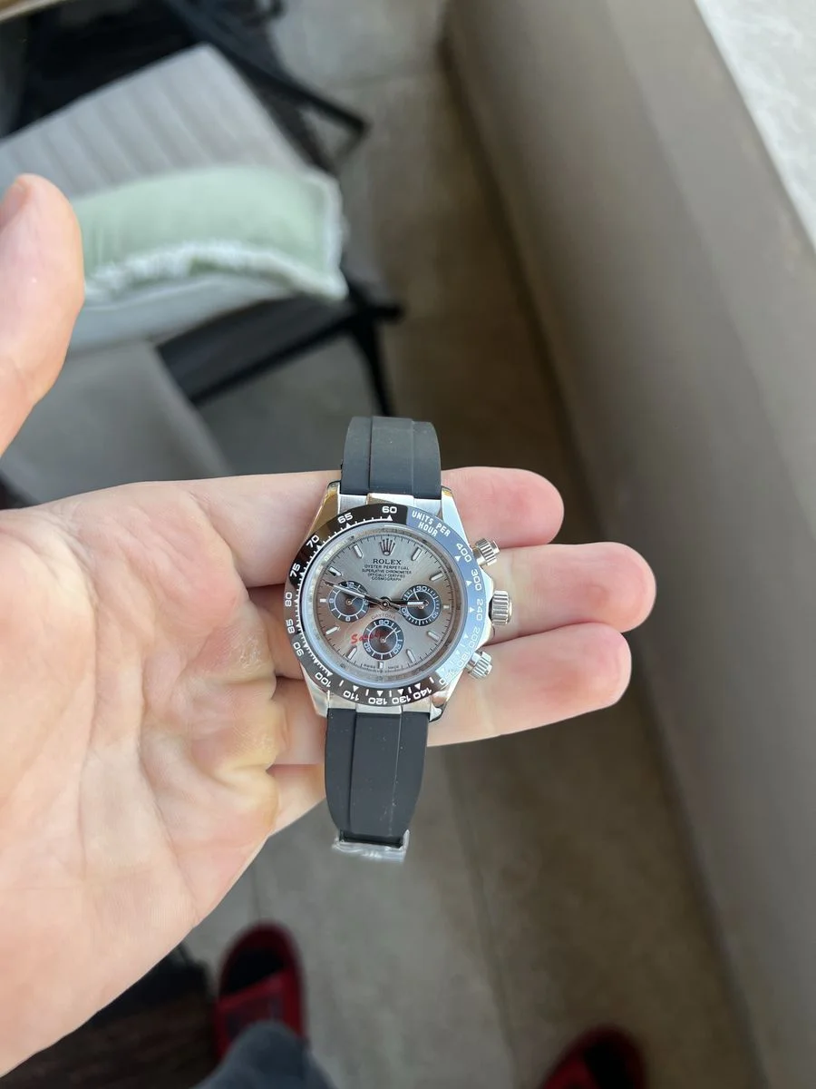Rolex Daytona Cosmograph Rubber Strap 40 mm — снимка 8