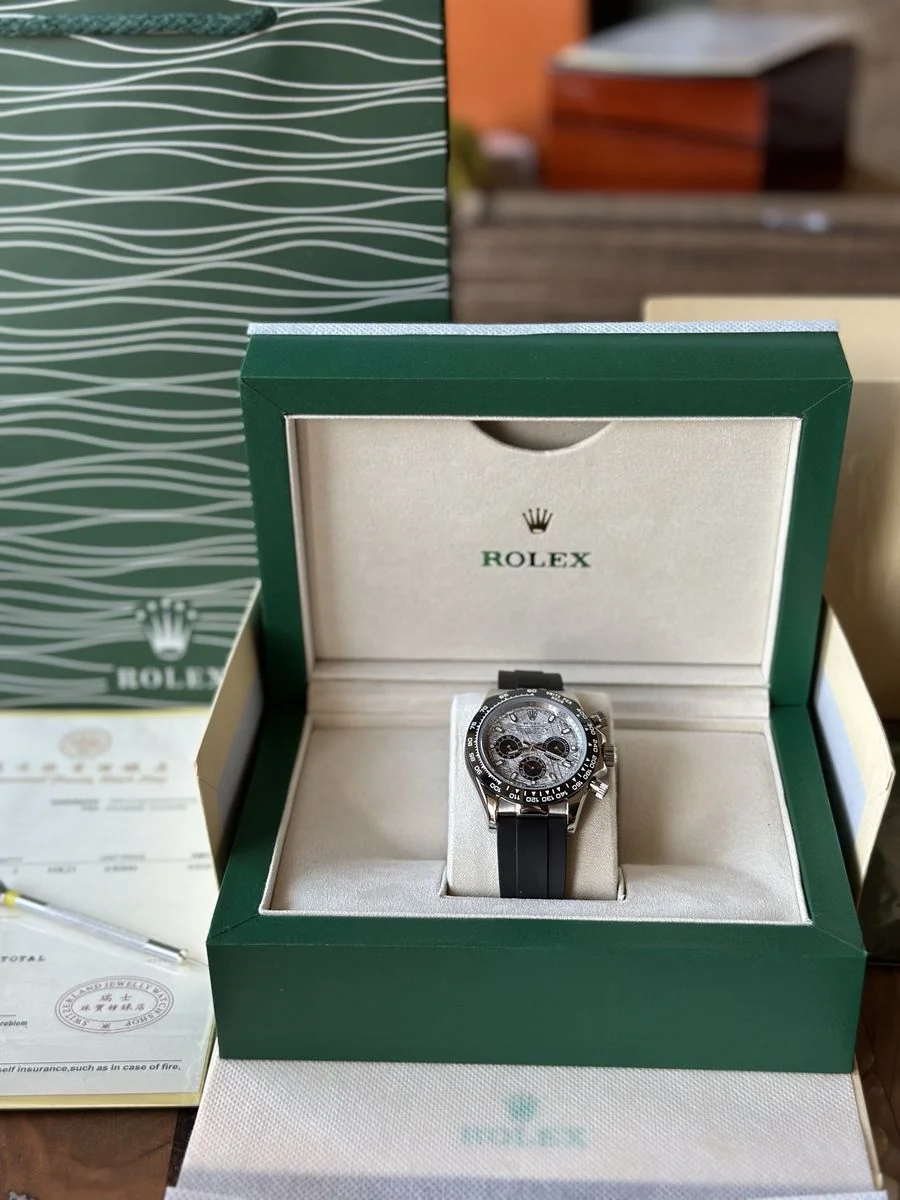 Rolex Daytona Cosmograph “Meteorite” 40 mm Rubber Strap — снимка 2