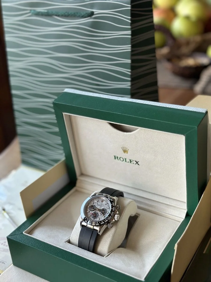Rolex Daytona Cosmograph “Meteorite” 40 mm Rubber Strap — снимка 3