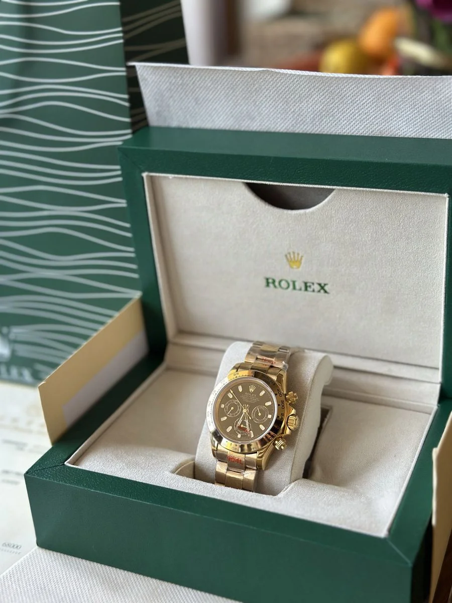 Rolex Daytona Cosmograph Gold 40mm — снимка 3