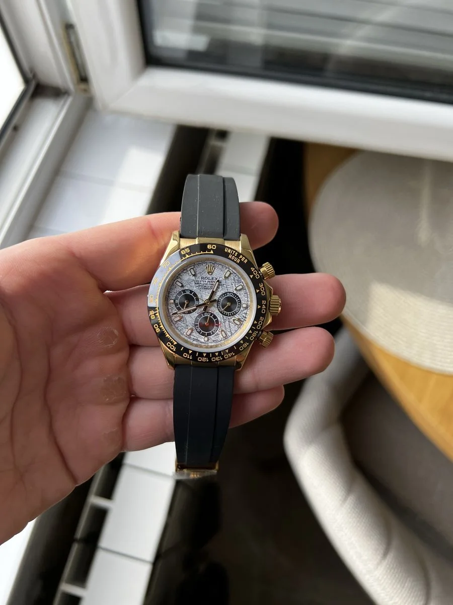 Rolex Daytona Cosmograph Meteorite Gold 40 mm — снимка 7