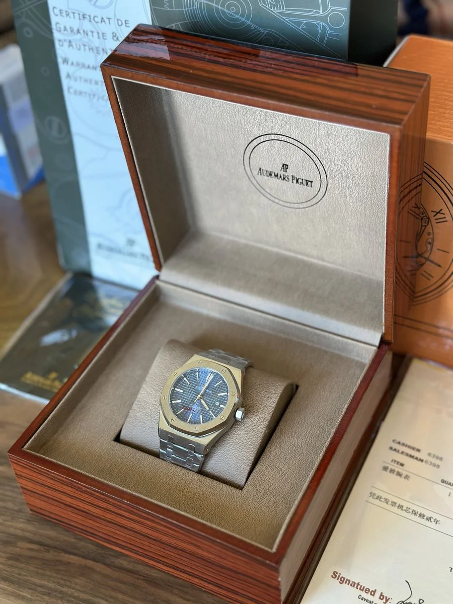 Audemars Piguet Royal Oak Blue Dial 41mm — снимка 3