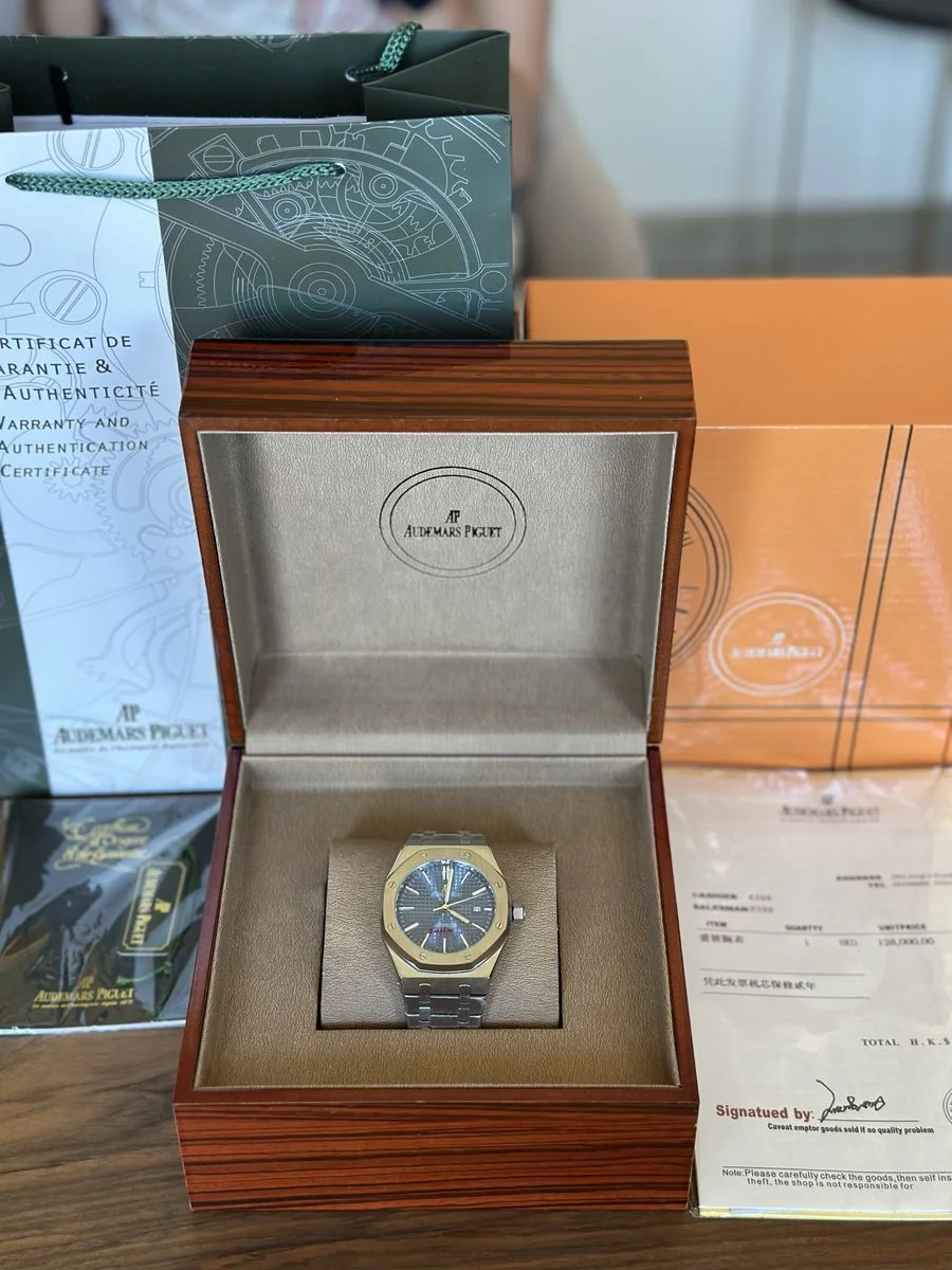 Audemars Piguet Royal Oak Blue Dial 41mm — снимка 4