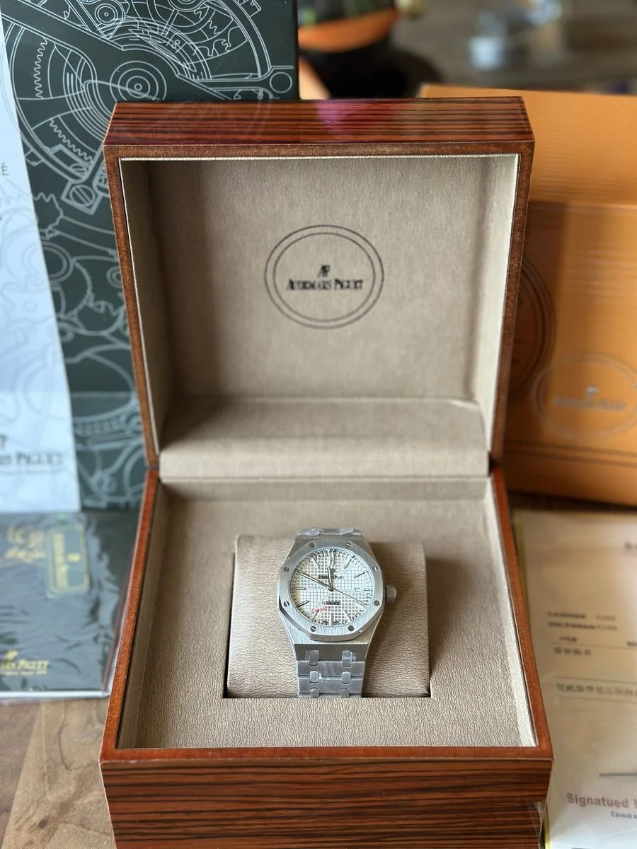 Audemars Piguet Royal Oak White 41 mm — снимка 2