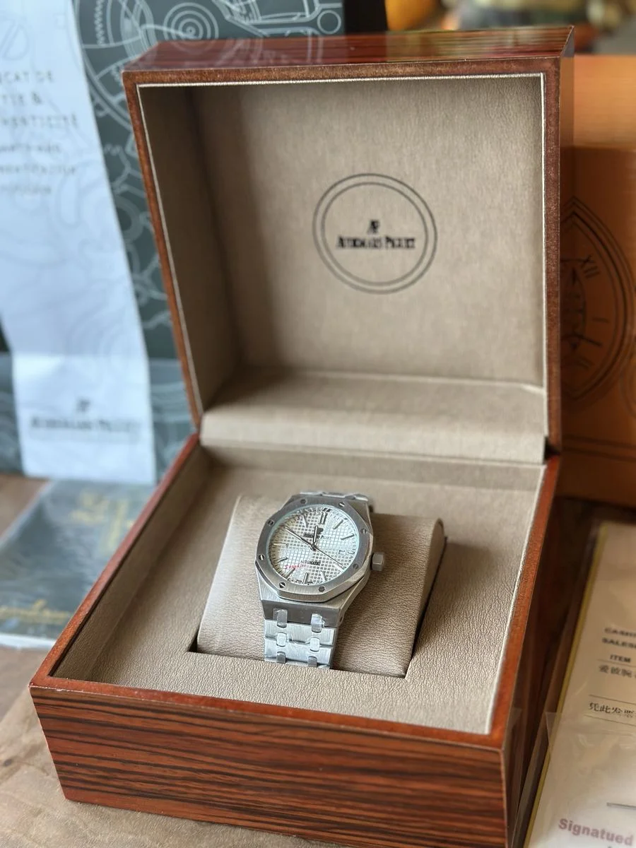 Audemars Piguet Royal Oak White 41 mm — снимка 4