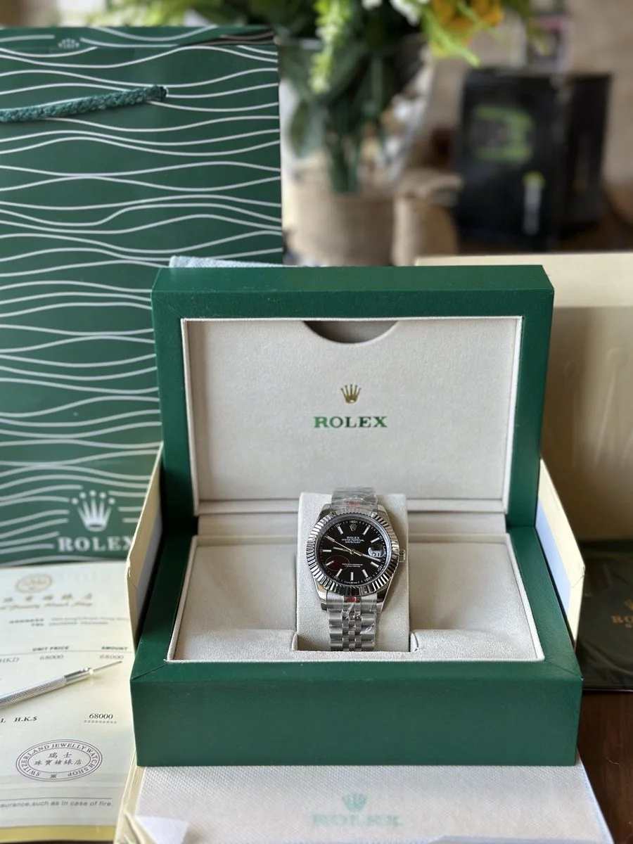 Rolex Datejust Black 41 mm — снимка 2