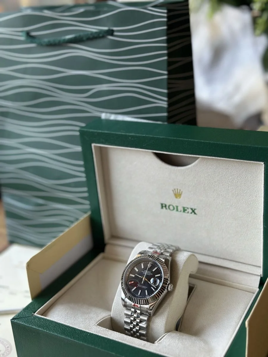 Rolex Datejust Black 41 mm — снимка 3