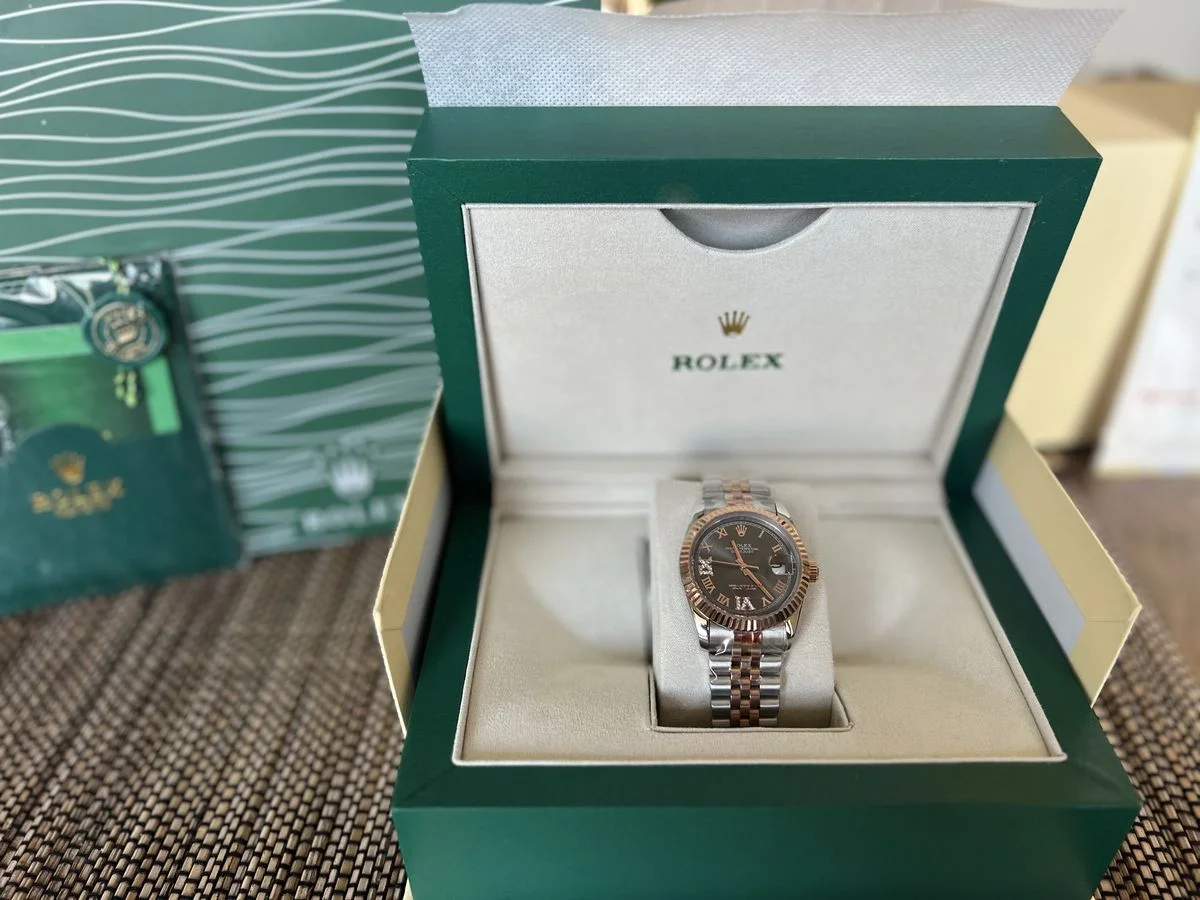 Rolex Datejust Black 41 mm — снимка 6